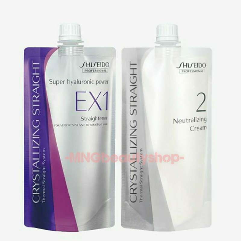 Shiseido hair straightening cream clearance