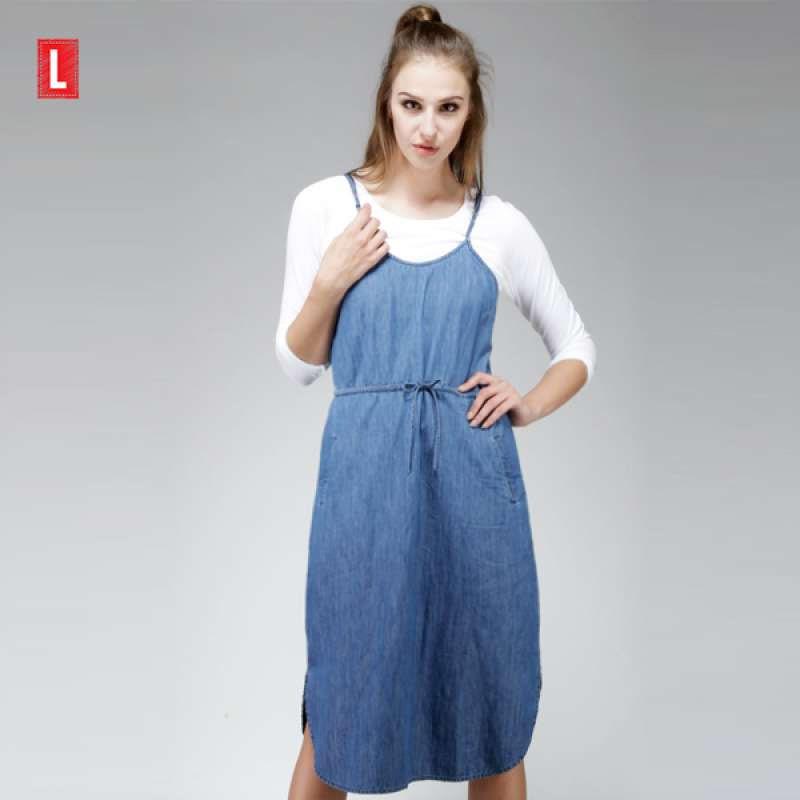 Jual Logo 71073l2ll Midas Dress Wanita Light Blue Online Desember 2020 Blibli