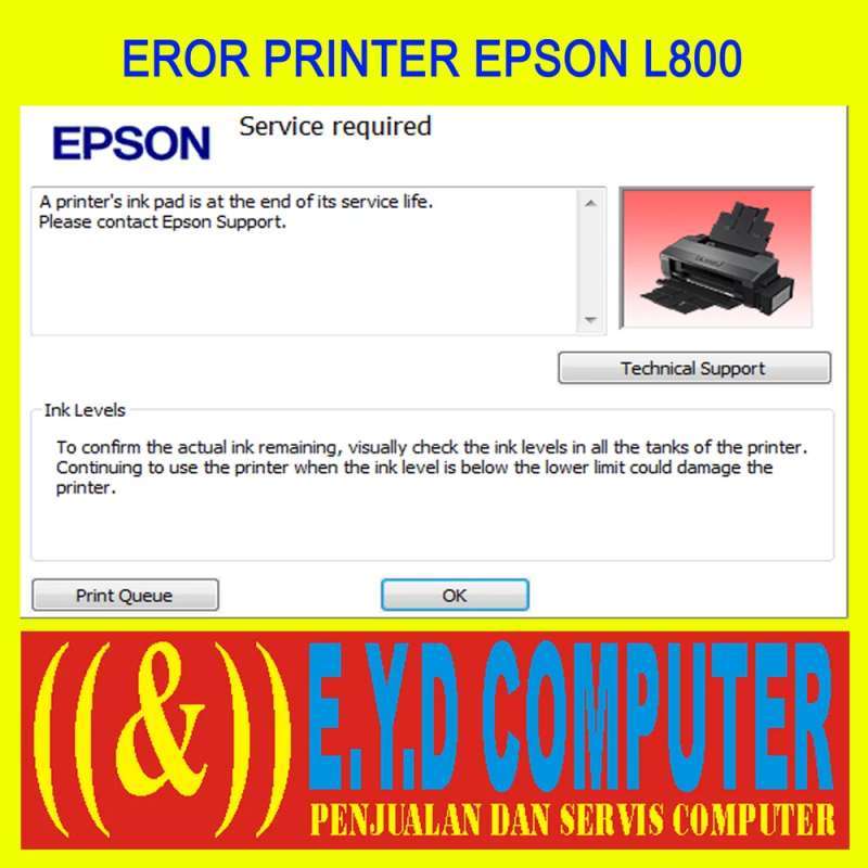 Jual EPSON L800 RESETTER PRINTER 