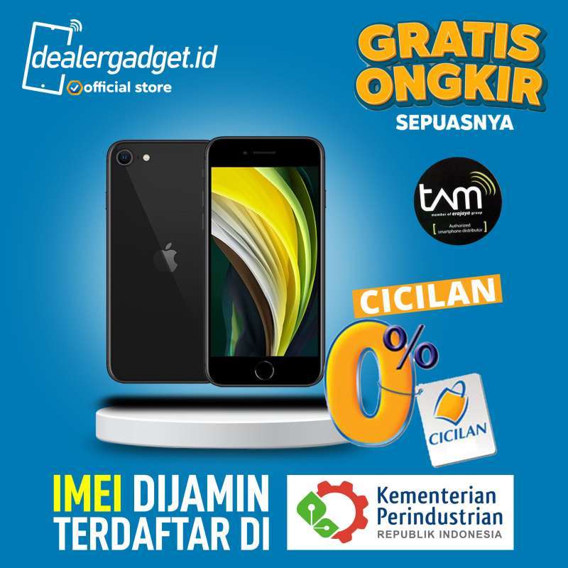 Jual Iphone Se 2 2020 64gb Garansi Tam 1 Tahun Online Oktober 2020 Blibli Com