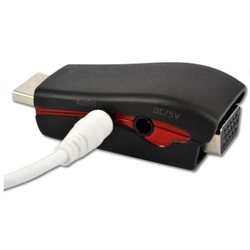 Jual Full Hd 1080p Hdmi To Vga With Power And Audio Port Top Online April 2021 Blibli