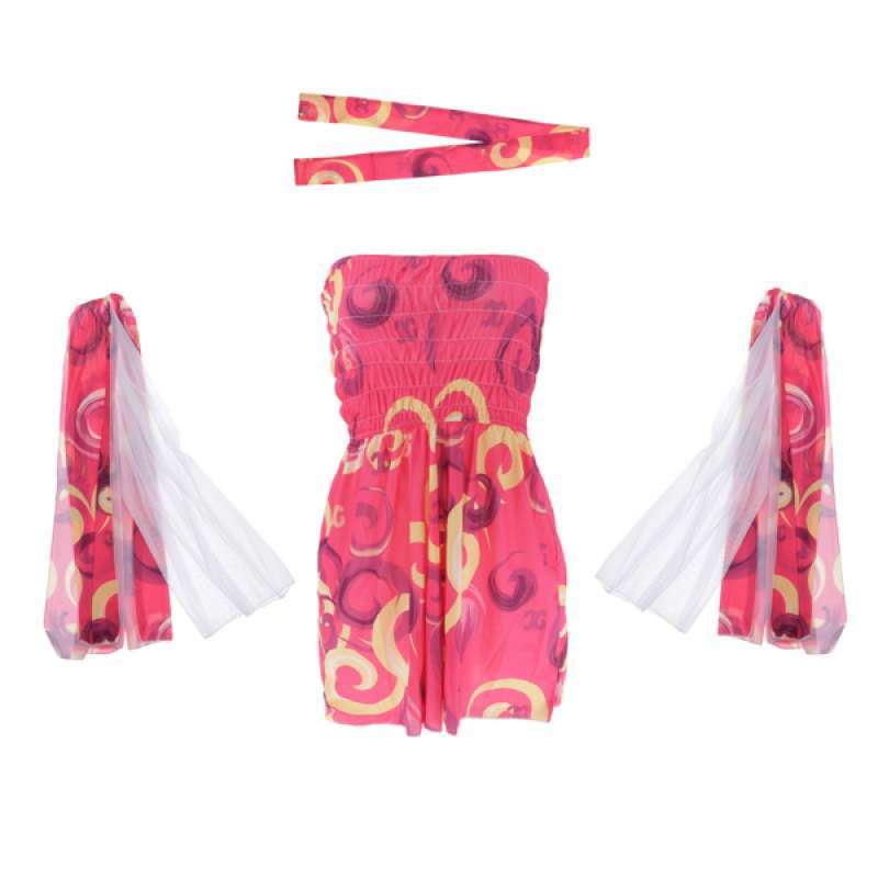 Hippy Skirt Outfit Headdress 