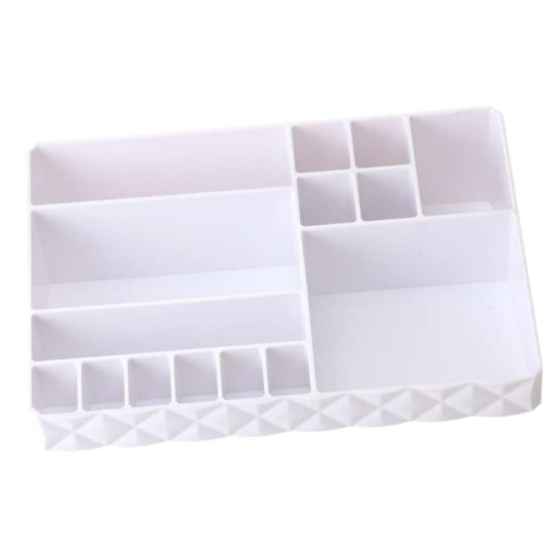 Jual Plastic Cosmetic Storage Tray Makeup Organizer Tray Indoor Desktop Decor Online November 2020 Blibli