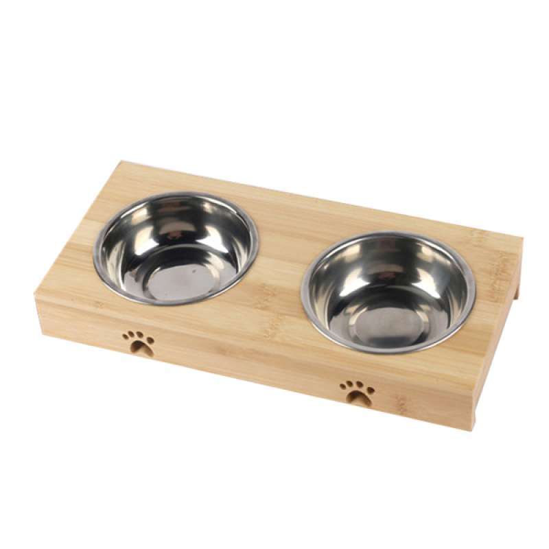 Jual Practical Pet Water Food Dish Bowl For Cat Dog Single Double Bowl Online Desember 2020 Blibli