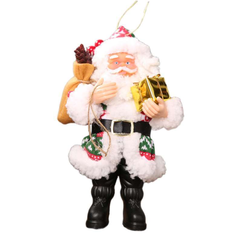 Jual Santa Christmas Hanging Decoration For Holiday Season Decoration 4 Colors Online Oktober 2020 Blibli Com