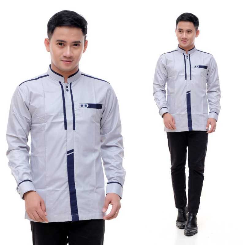 Jual Baju Koko Kombinasi Baju Muslim Terkini Koko Hadroh Online April 2021 Blibli