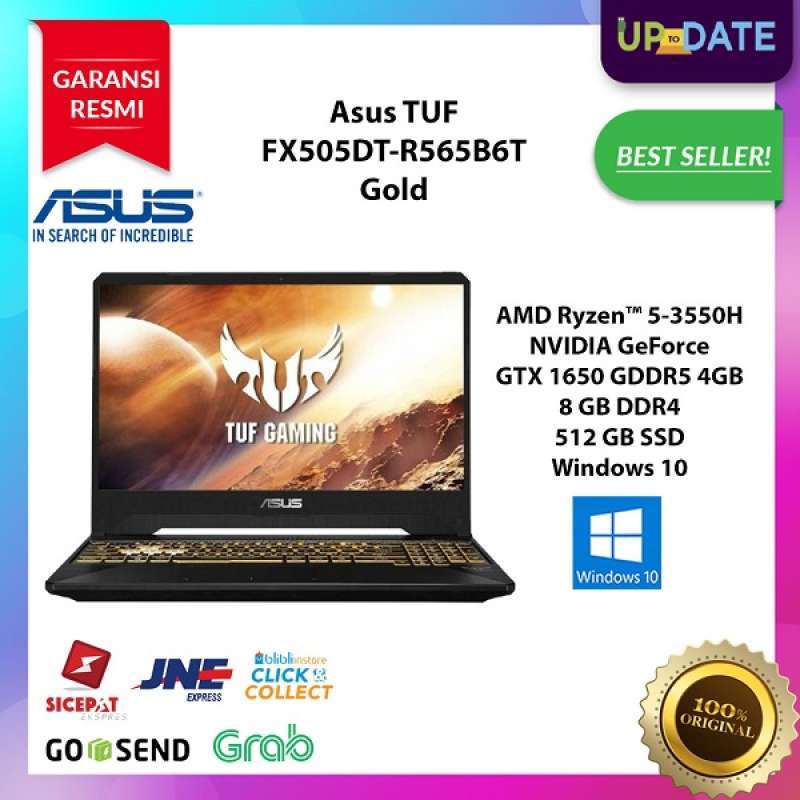 Jual Asus Tuf Fx505dt R565b6t Gaming Laptop Amd Ryzen 5 3550h 8gb Ddr4 512gb Ssd 15 6 Inch Fhd Win 10 Online November 2020 Blibli Com