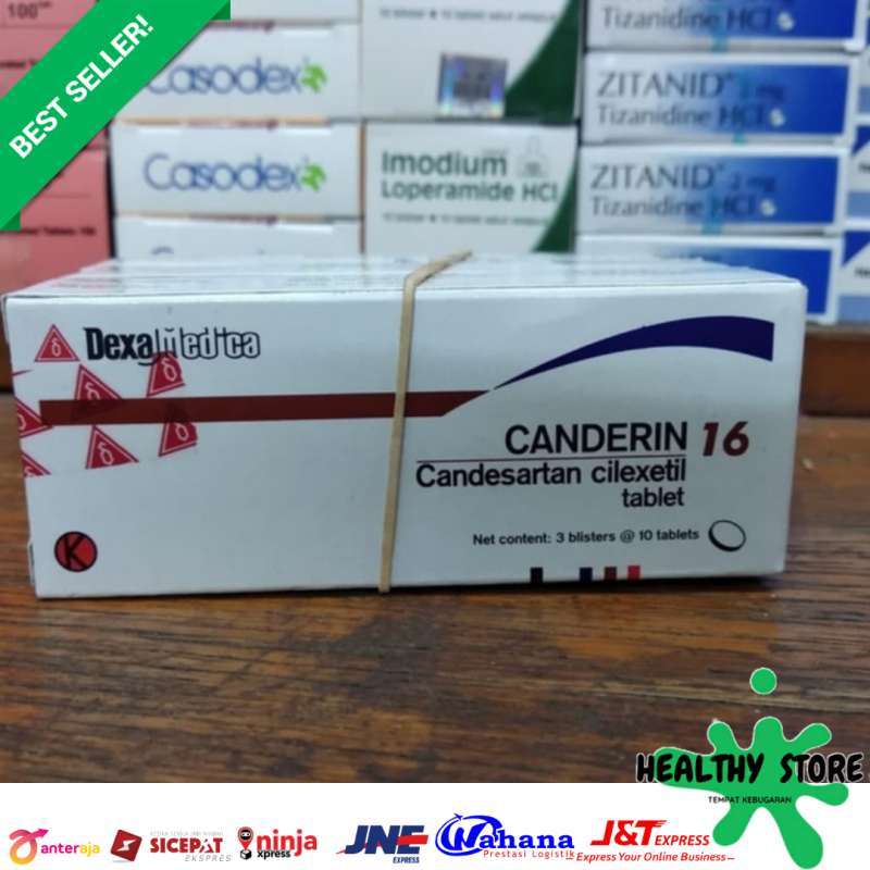 Jual Canderin 16 Mg Isi 10 Tablet Per Strip Original Online November 2020 Blibli