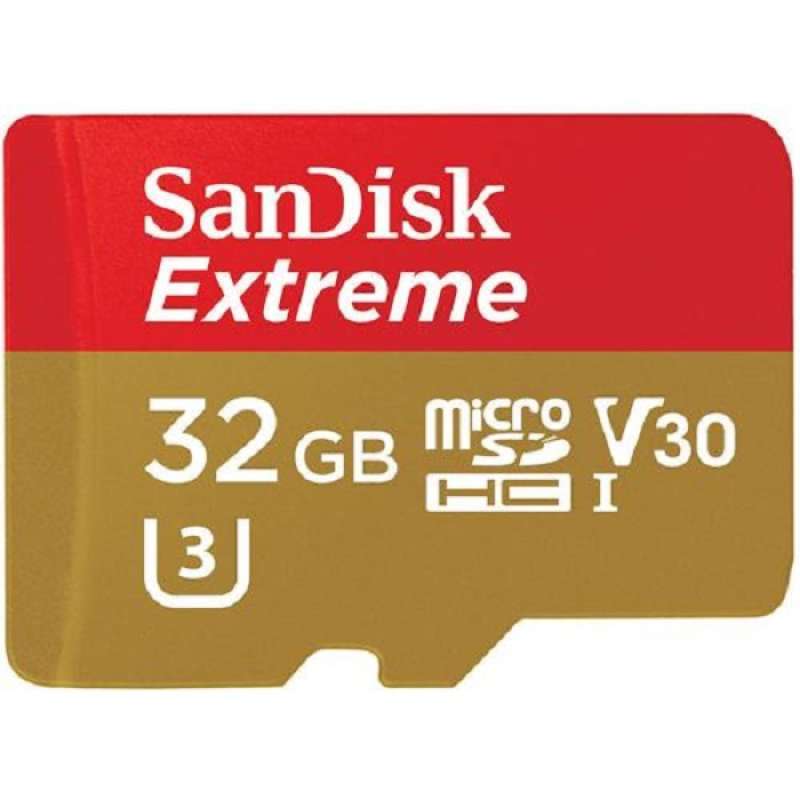 Jual Sandisk Extreme A1 Micro Sd 32 Gb Memori Hp 100mbps Memory Card Microsd 32gb Original Online November 2020 Blibli