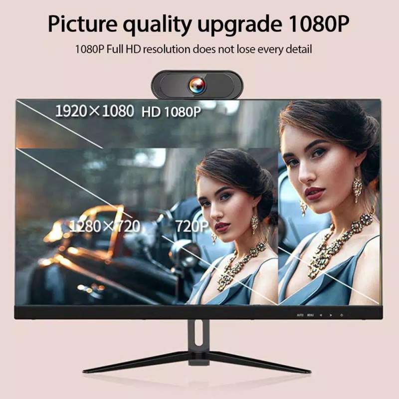 Jual Webcam Full Hd 1080p Camera Pc Laptop Desktop Usb Kamera Web Cam Live Streaming Zoom Meeting Video Call Skype Gaming Youtube Gaming Obs Online November 2020 Blibli Com