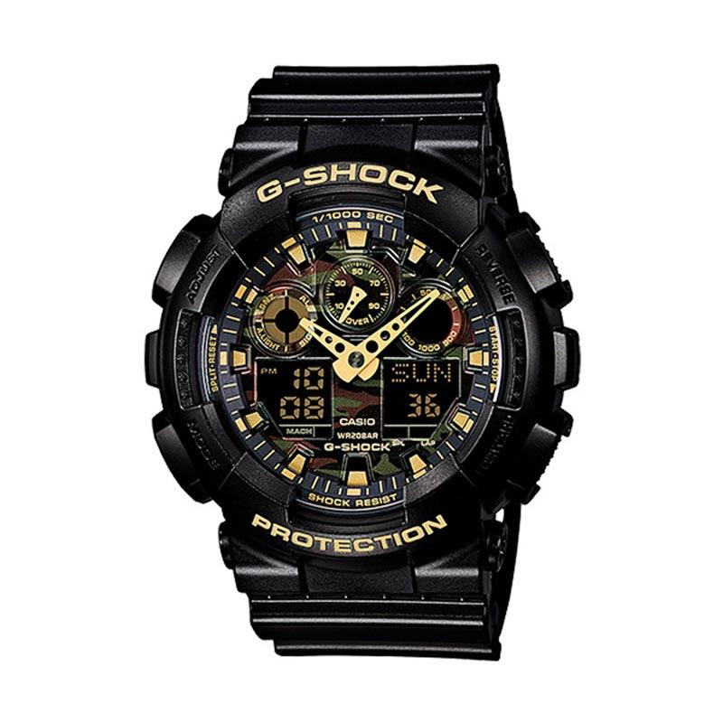 Casio G-Shock Jam Tangan Pria GA-100CF-1A9 - Hitam