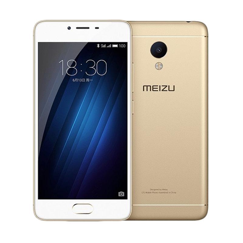 Meizu M3S Y685H Smartphone - Gold [16GB/ 2GB]
