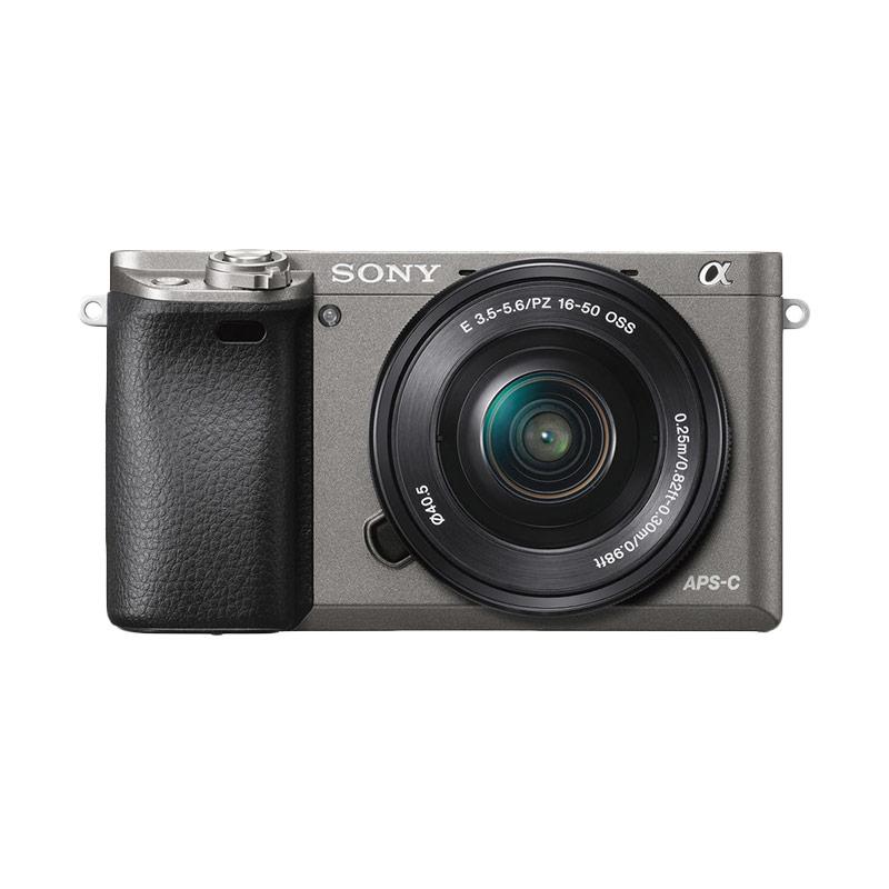 Sony Alpha A6000L Kit 16-50mm PZ OSS Kamera Mirrorless - Grey