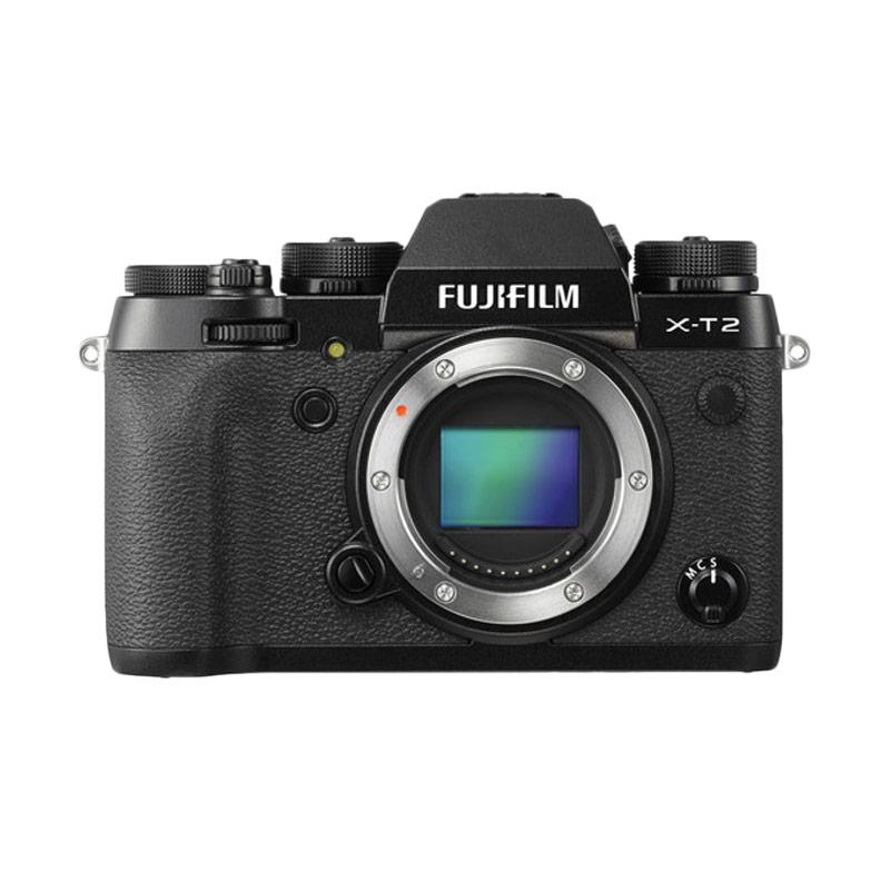 Fujifilm X-T2 Kamera Mirrorless - Hitam [24.3MP/Body Only]