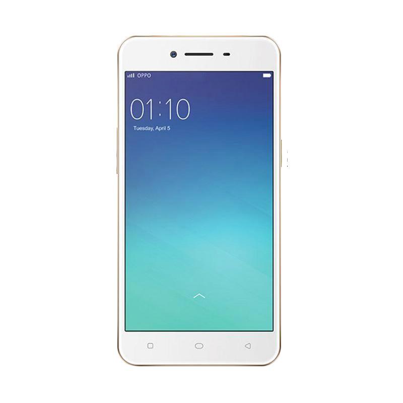 Oppo A37 Smartphone - Rose Gold [16 GB/4G LTE] Free Catok Rambut Mini + I-IRing