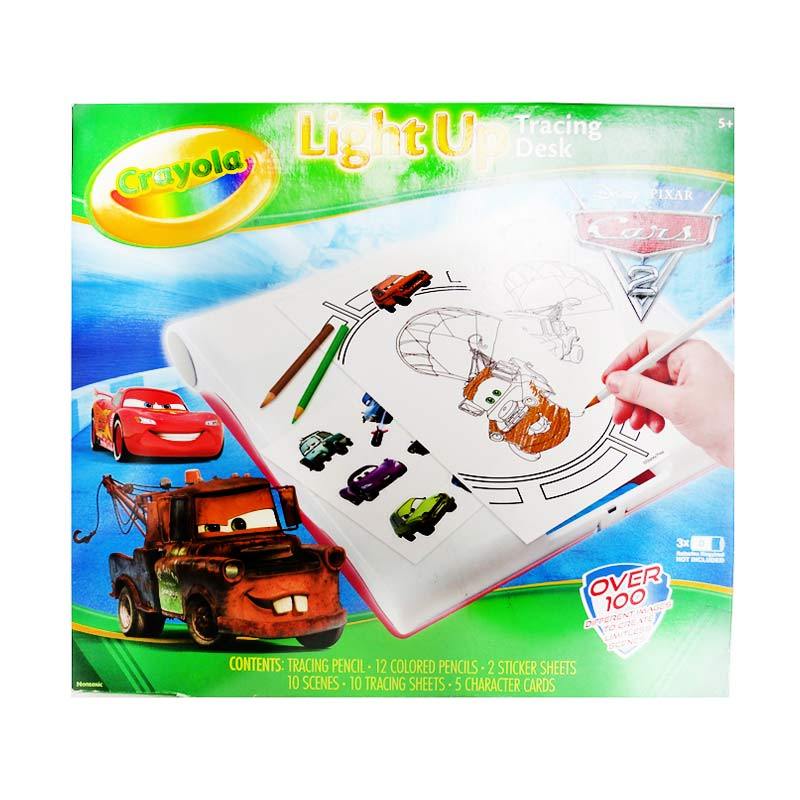 Jual Crayola Cars 2 Light Up Tracing Desk Murah Maret 2020