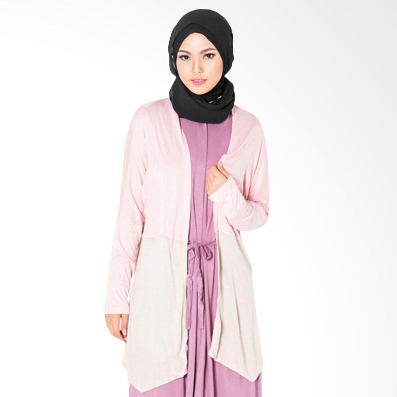 Dauky L Rosine Cardigan Muslim - Pink