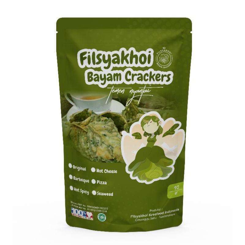Jual Keripik Bayam Bayam Crackers 100gr Rasa Hot Spice Murah Mei 2021 Blibli