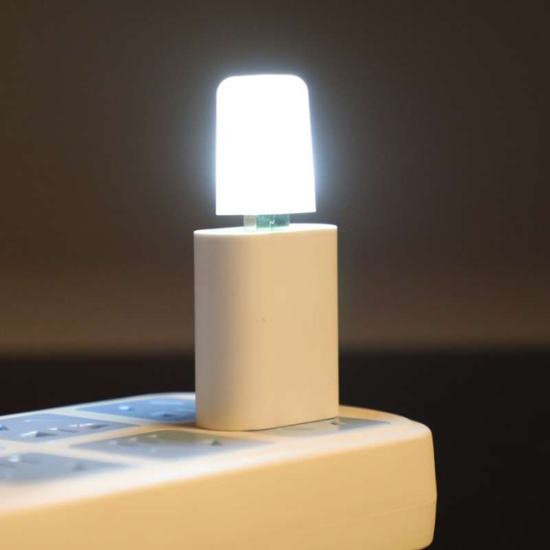 triple w mini portable usb led lamp emergency lampu tidur baca senter