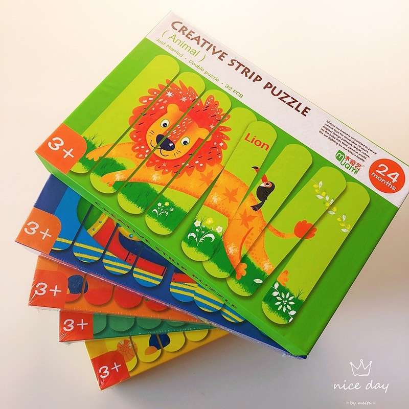 Jual Creative Strip Puzzle Popsicle Puzzle Wooden Sticks Puzzle Mainan Edukasi Anak Online Februari 2021 Blibli