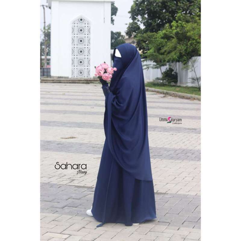 Jual Gamis Syari Wanita Set Khimar Cadar Terbaru Original Brand Ummu Maryam Collection Online Desember 2020 Blibli