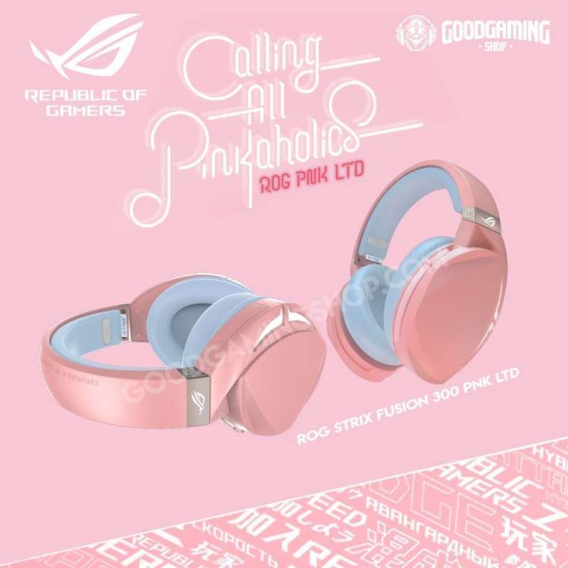 Promo ROG Strix Fusion 300 PNK LTD 