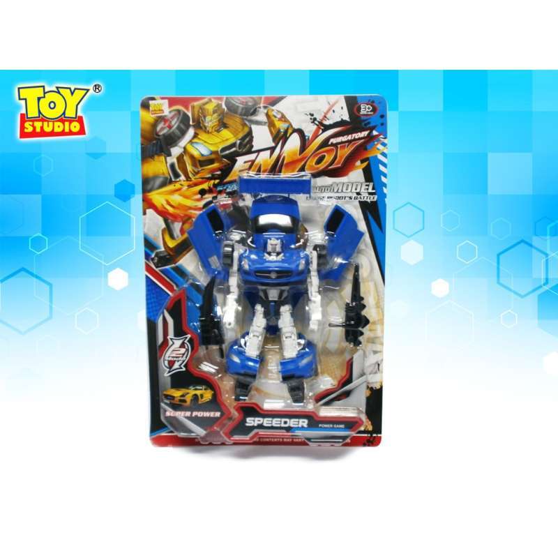 mainan robot toy studio robot transform car