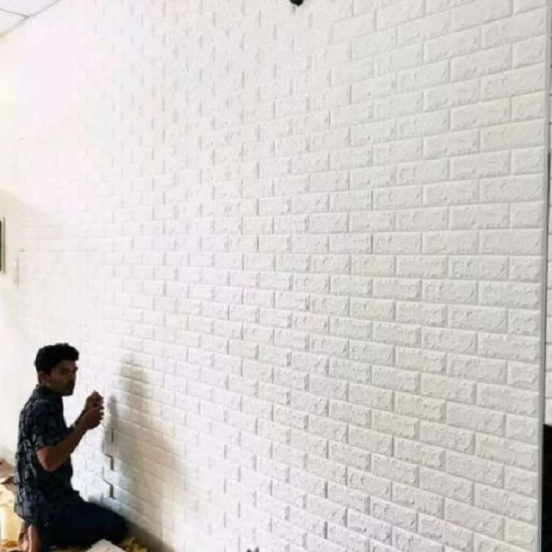 Jual Wallpaper Foam 3d Bata Putih White Brick Panel Tride Classic Brick Wallpaper Bataputih Wallpaper Timbul Online Maret 2021 Blibli This realistic brick design beautifully complements a boho modern style, a rustic farmhouse or lends itself to the clarity. wallpaper foam 3d bata putih white brick panel tride classic brick wallpaper bataputih wallpaper timbul