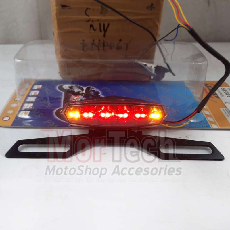Jual Stoplamp Lampu Stop Sen Led Lampu Rem Belakang Braket Motor Japstyle Cb Rx King Klx Crf Streetcub Custom Universal Online April 2021 Blibli