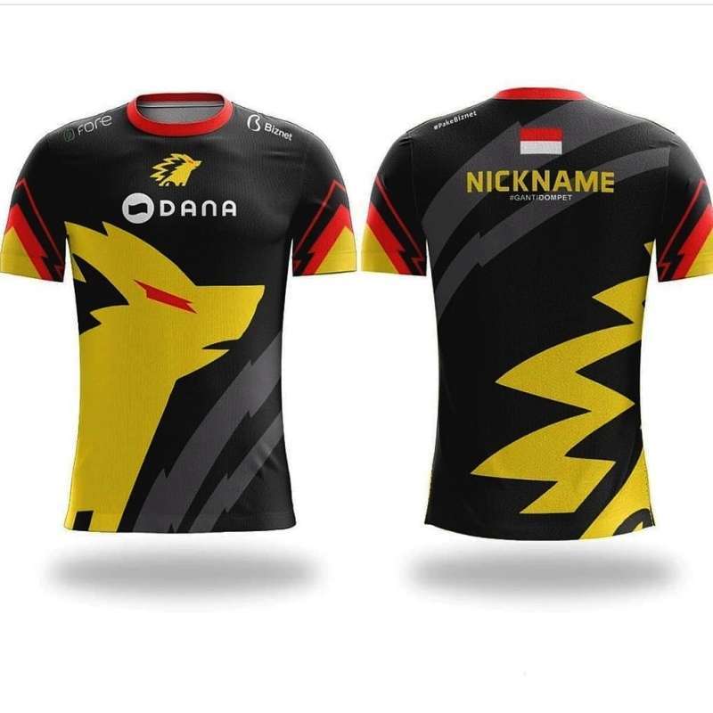 Jual Jersey Gaming Esport Onic Mobile Legend Dota2 Premium Team Onic Free Nick Namee Terbaru Juli 2021 Blibli