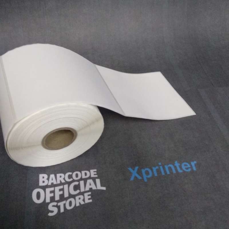Jual KERTAS STICKER LABEL PRINTER BARCODE 78 X 100 MM - 1 ...