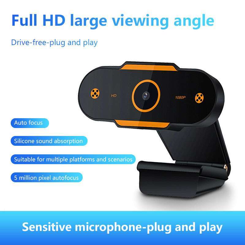 wosta high quality usb computer webcam full hd 1080p webcam camera digital web cam with micphone for laptop desktop pc tablet