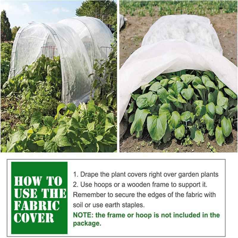Jual Plant Covers 5 25ft X 29 5ft Reusable Cover Freeze Protection Plant Blankets For Cold Weather Winter Cover For Frost Protection Garden Quilt Cover Online Maret 2021 Blibli