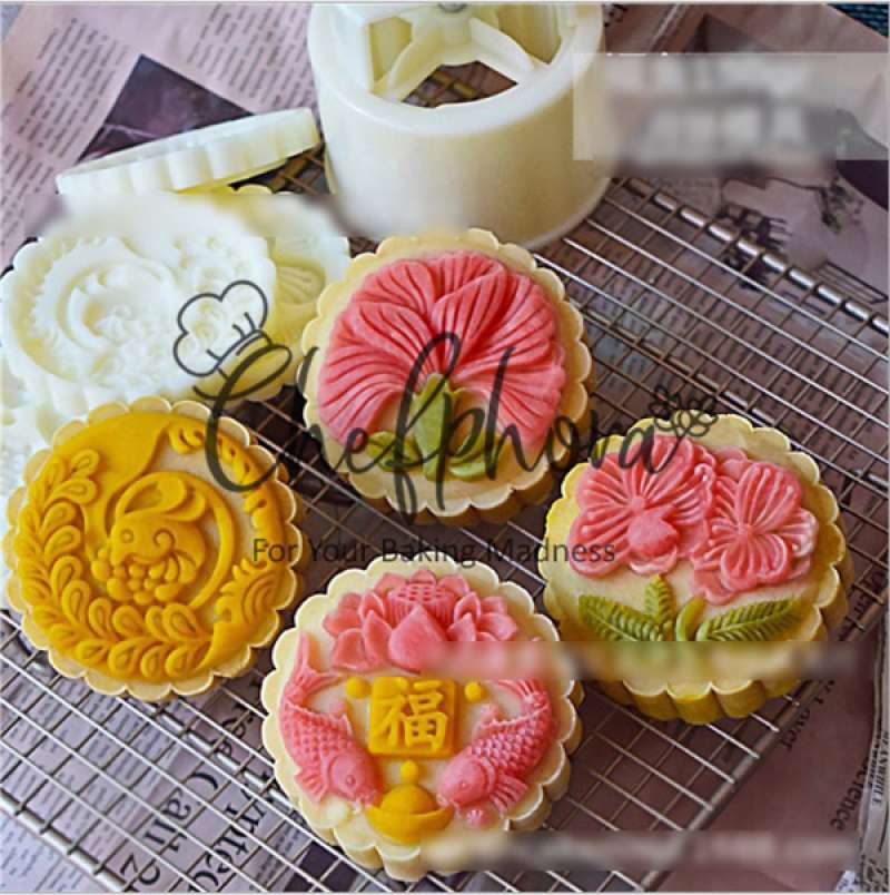 Jual Cetakan Kue Bulan 150g 180g Nastar Moon Cake Mold Mooncake Plunger M50 Di Seller Chefphora Bakeware Gebang Raya Kota Tangerang Blibli