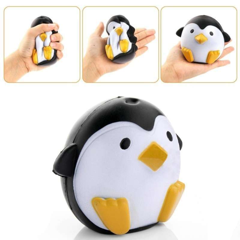 penguin squeeze toy