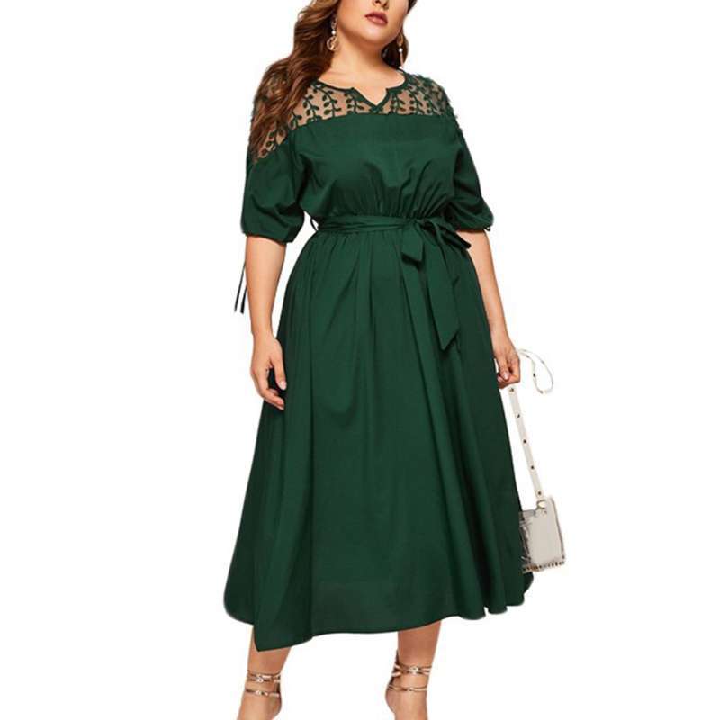 Promo Bluelans Plus Size Women Half 