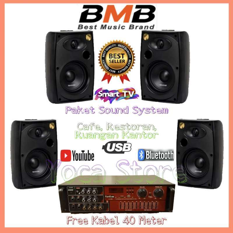Jual Paket Sound System BMB 5 Inch 4pcs 