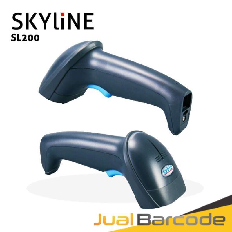 BARCODE SCANNER WIRELESS 1D MURAH SKYLINE SL200 USB | SL 200 TERBAIK