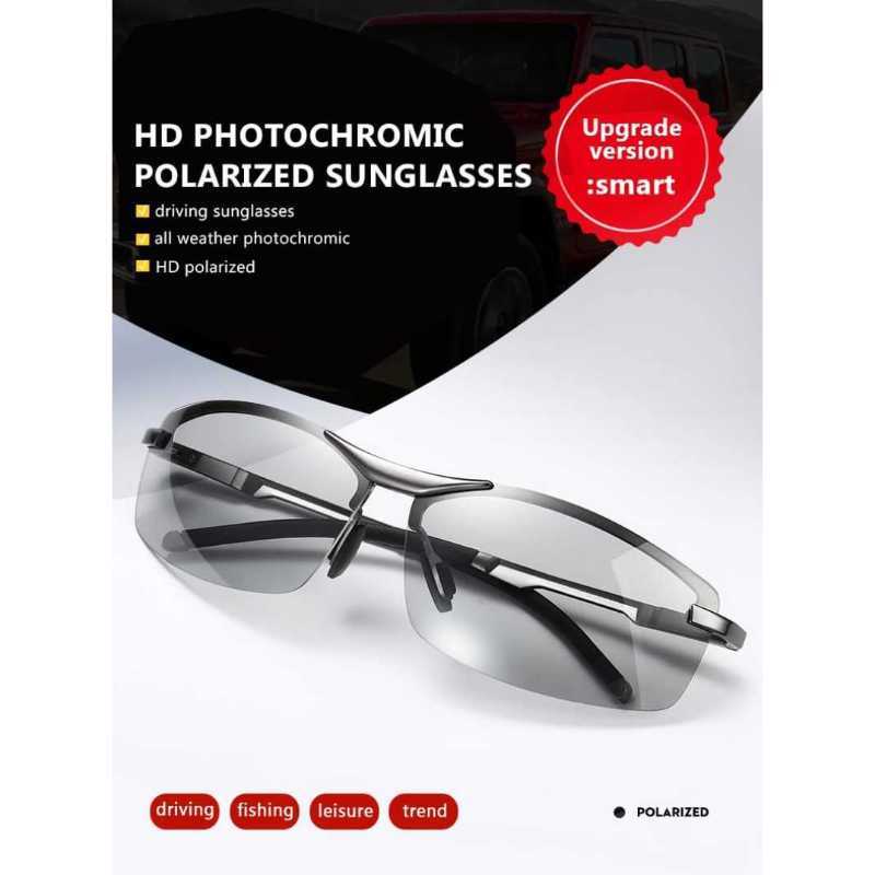 Jual Kacamata Polarized Photochromic Anti Uv 400 Pria Wanita Anti