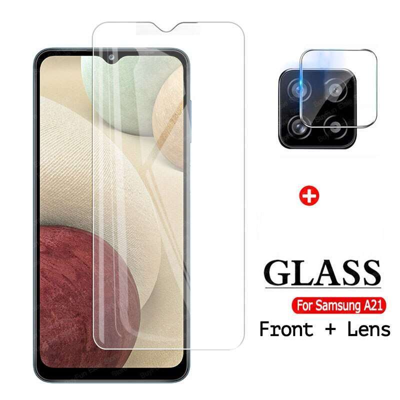 Jual Pelindung Layar Tempered Glass Samsung Galaxy A12 Paket 2 In 1 Murah Mei 2021 Blibli