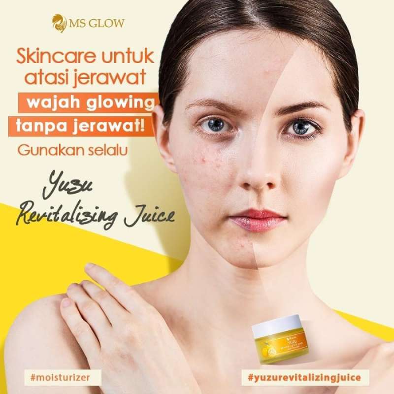 ms glow yuzu revitalizing juice moisturizer