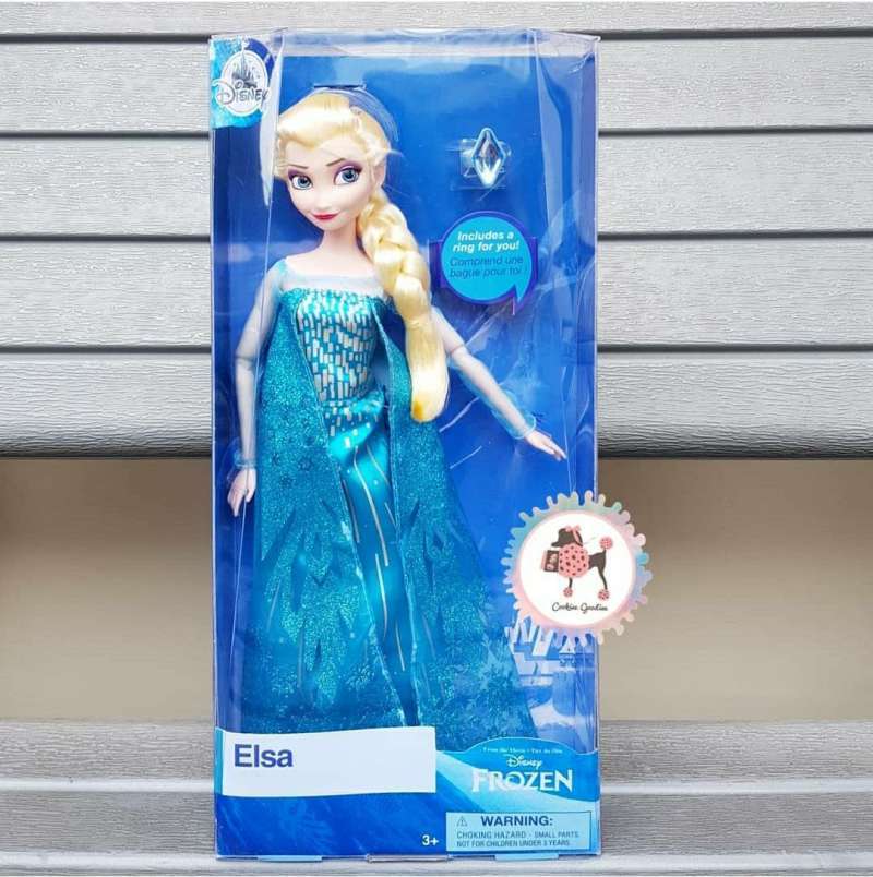 Elsa classic doll with ring hot sale