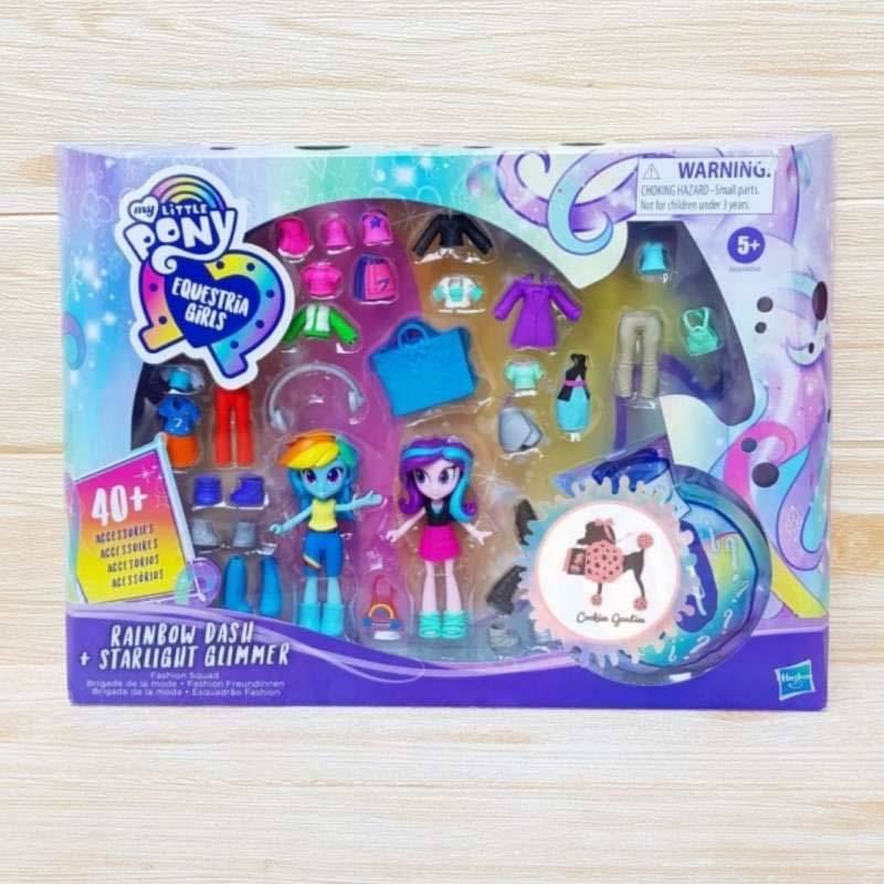Jual My Little Pony Equestria Rainbow Dash Starlight Glimmer Mini Doll Playset Online April 2021 Blibli