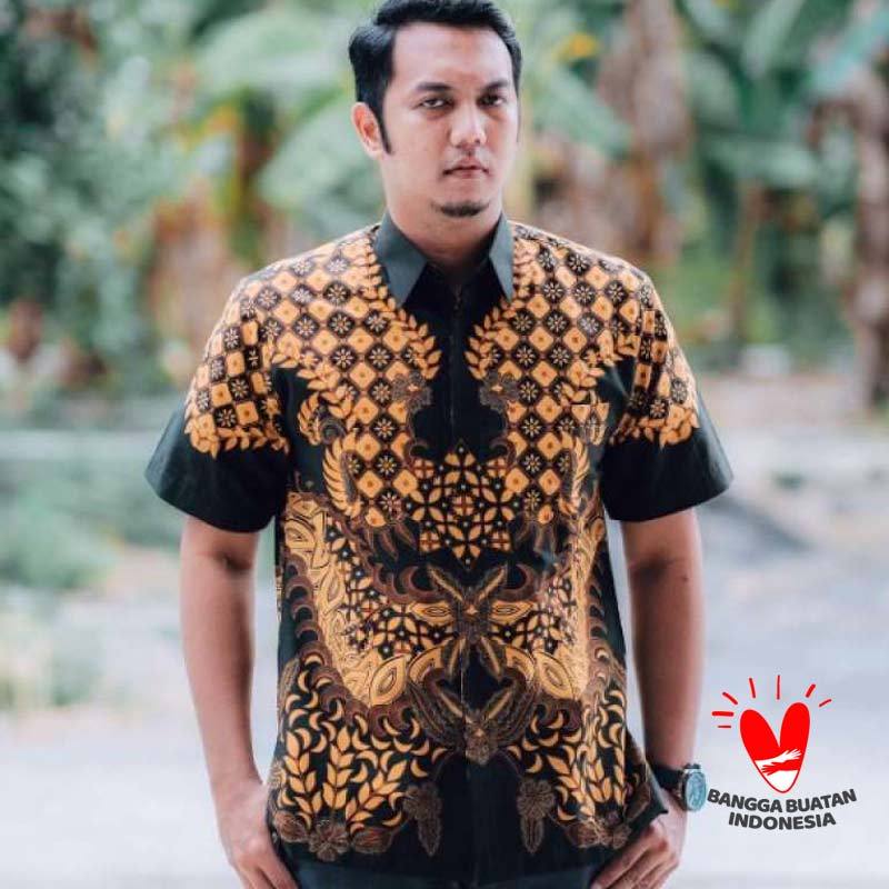 Batik Naufa Kencana Batik Kemeja Pria Lengan Pendek Nk 61 Terbaru Agustus 2021 Harga Murah Kualitas Terjamin Blibli