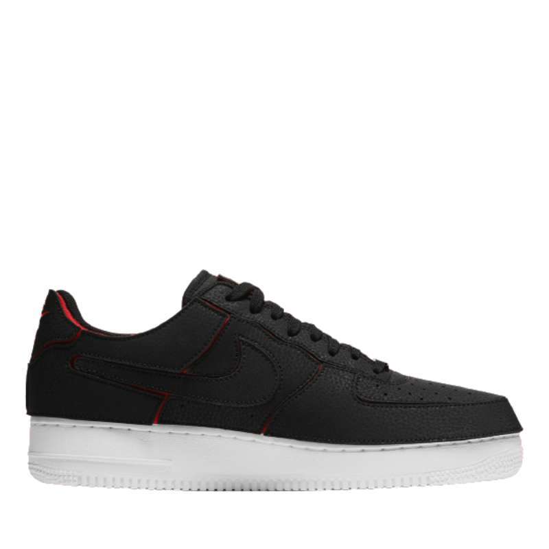 nike af1 black red