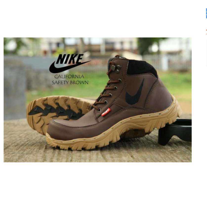 Jual Sepatu Safety Boots Nike Tracking 