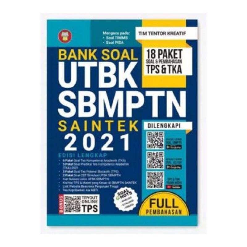 Jual Bank Soal Utbk Sbmptn Saintek 2021 Soal Full Pembahasan Terbaru Best Seller Original Online Mei 2021 Blibli