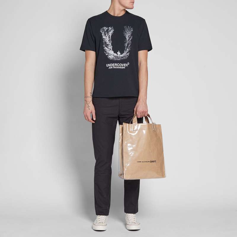Comme des hot sale garcons shirt pvc