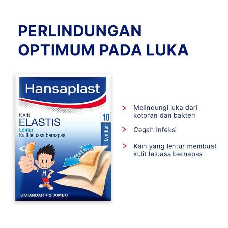 Jual Hansaplast Kain Elastis Mix 10 S Online April 2021 Blibli