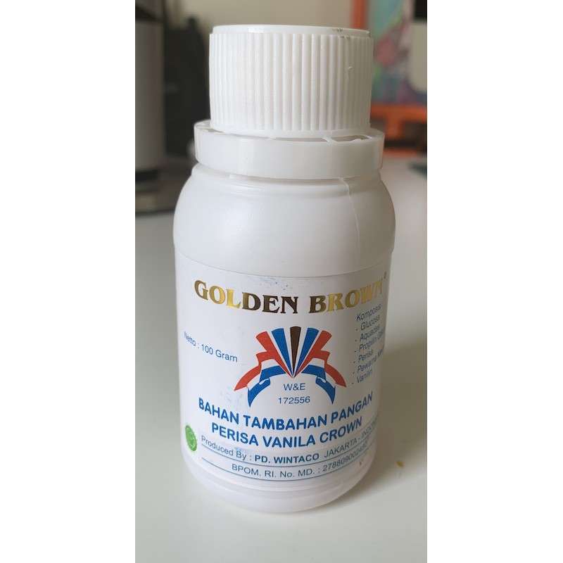 Jual Golden Brown Vanila Crown 100g Pasta Vanilla Vanili Murah Mei 2021 Blibli